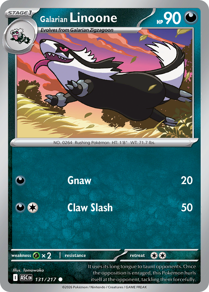 Galarian Linoone