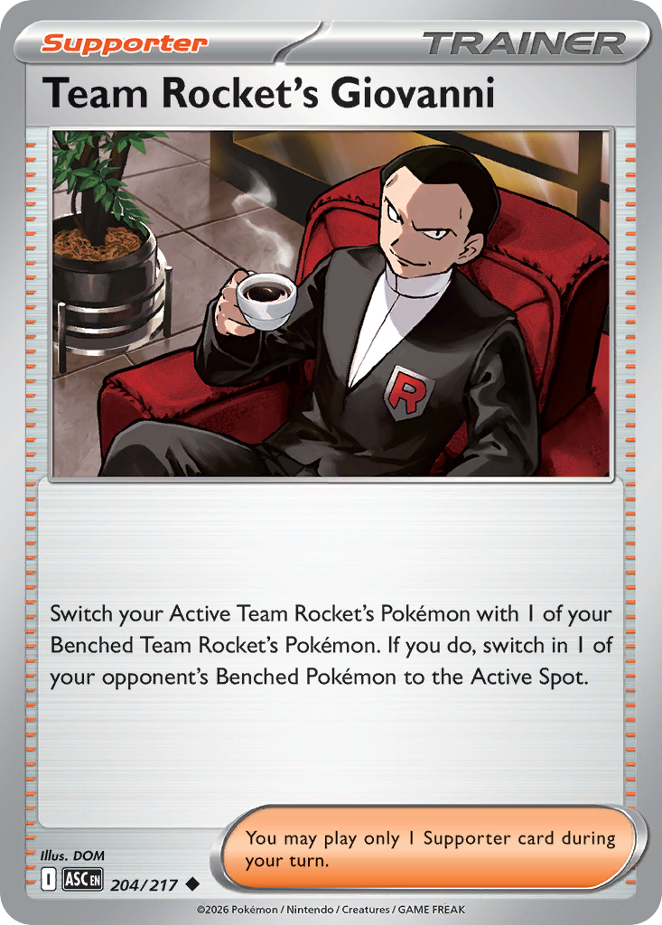 Team Rocket's Giovanni