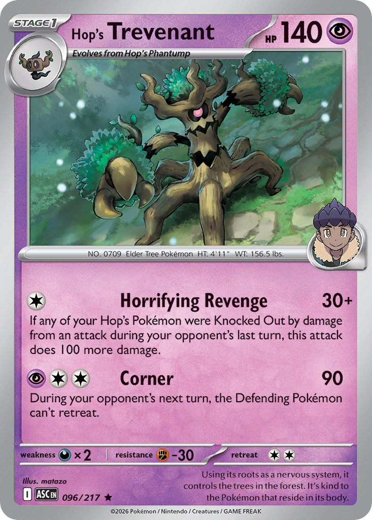 Hop's Trevenant
