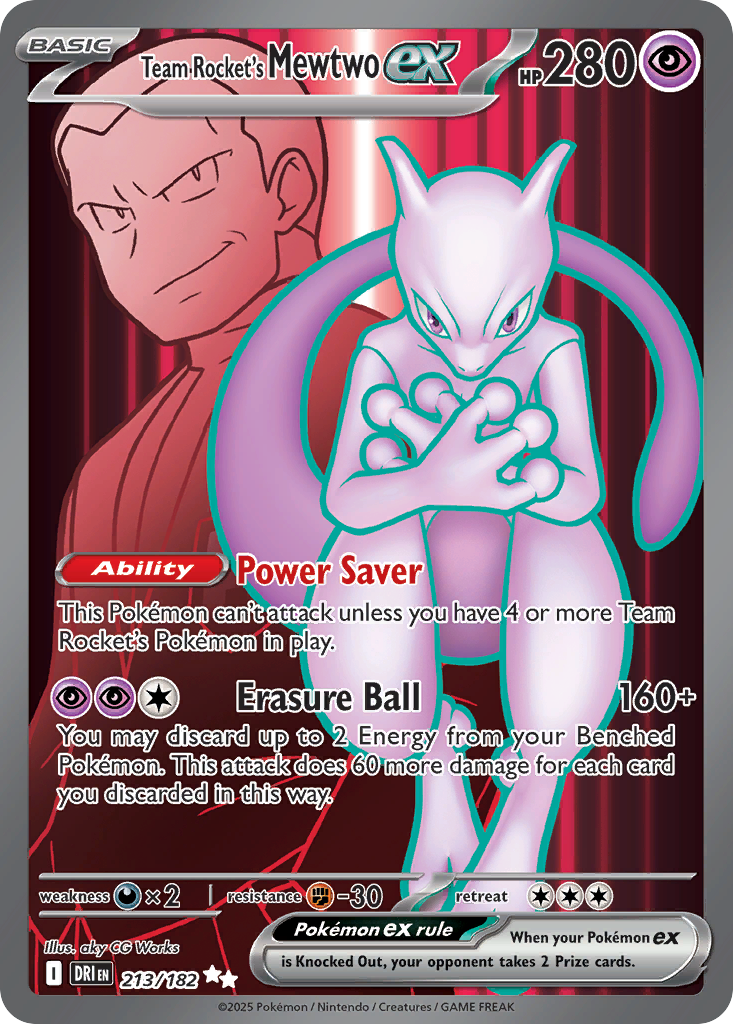 Team Rocket's Mewtwo ex